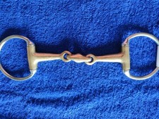 Gebiss 13,5 Wassertrense Doppelt  gebrochen Olivenkopf 