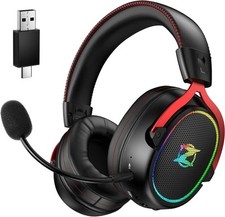 2.4GHz Wireless Gaming Headset für Pc, Ps4, Ps5, Mac, USB & Type-C 