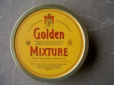 Alte blechdose golden - alte, "