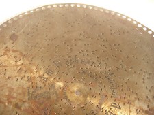 Am Weihnachtsbaum die Lichter brennen Polyphon 39,5cm P. christmas disc 15 1/2" 