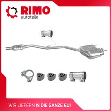 für Mercedes W202 S202 C180 C180T 1.8 2.0 (1996-2001) Auspuff Auspuffanlage