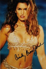 Cindy Crawford  signiertes Foto Autogramm Original 13x18 cm COA Zertifikat
