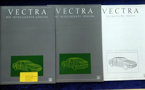 Opel vectra prospekte - vectra, a