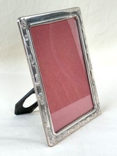 Bilderrahmen Fotorahmen Sterling Silber 925 Taufe Geburt Kinder Geburtstag