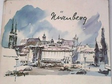 Nürnberg schaut nicht mehr durch Butzenscheiben: Altes und Neues in 24 Aquarelle