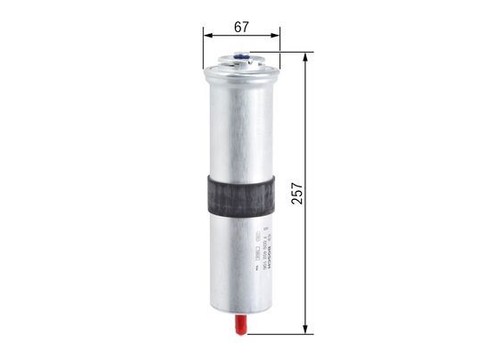 Bosch kraftstofffilter 026 - kraftstofffilter, f