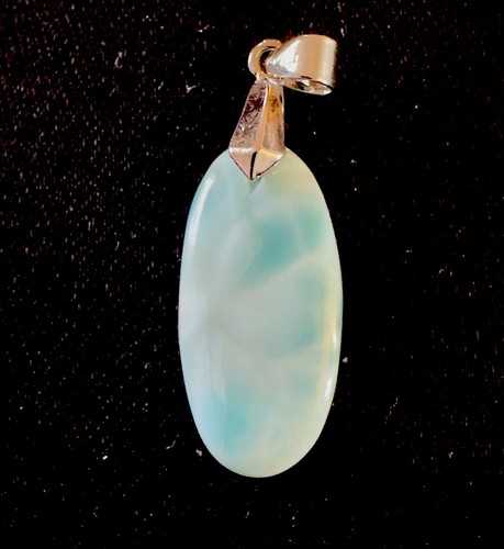 Larimar anhänger mit - larimar,