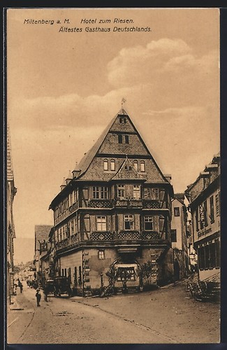 Miltenberg hotel zum - ak,