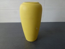 Vintage Vase Scheurich gelb