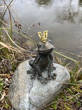 Bronze Skulptur Froschkönig Rottenecker 