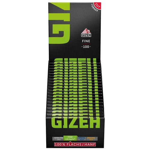 Gizeh black 100 fine - black®,