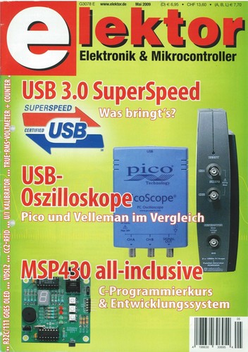 Elektor heft mai 2009 - elektor,
