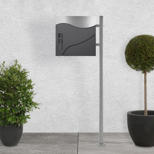 Briefkasten mit ständer - briefkasten,