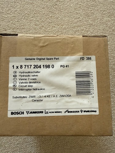 Junkers hydraulikschalter - junkers,