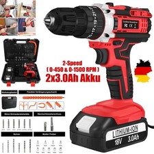 Akku Schlagbohrschrauber Set