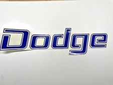 Blue Tailgate Name Decal For