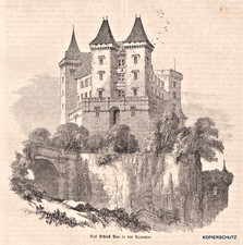 Schloß pau den pyrenäen - schloß, in