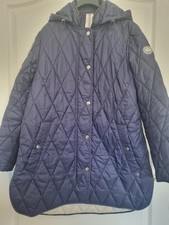 Leichte dunkelblaue Steppjacke