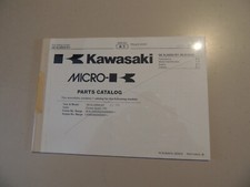 Parts catalog ue Kawasaki KLX 650 R 1996 Werkstatthandbuch Teilekatalog 