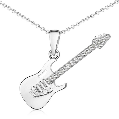 Materia rock gitarre anhänger - rock,