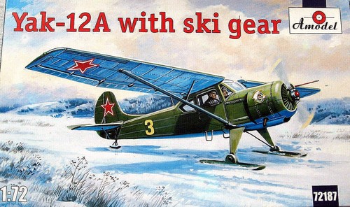 Amodel 72187 yakovlev yak 12a - amodel, yak-12a