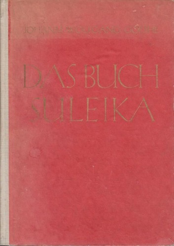 Das buch suleika aus dem - das,