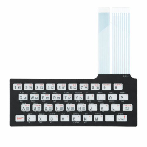 Zx81 tastaturfolie - zx81,