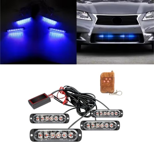 Led auto frontblitzer - 4x, 6
