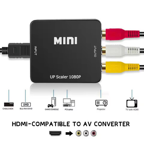 Hdmi auf cinch adapter - auf, av