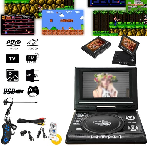 Tragbarer auto dvd player - 7,8",