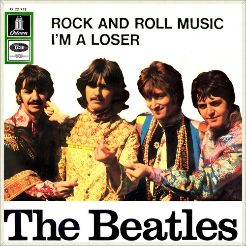Repro photo beatles rock - repro,