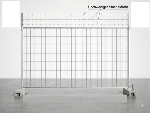 Miko bauzaun aufstockung - 2x, bauzaun-aufstockung