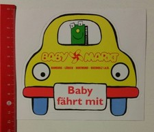Aufkleber/Sticker A4: Baby