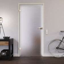 Komplettset Glastür Satinato