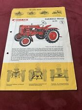 Orig. Mc Cormick IHC FARMALL