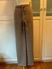 FERRE 100% Kaschmir Cashmere Strickhose NEU schönes nougatbraun ital 52 dt 46