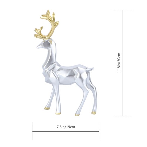 Deko hirsch elch ornament - ,