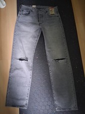 Levis 501 Jeans Size gr32 grau-schwarz