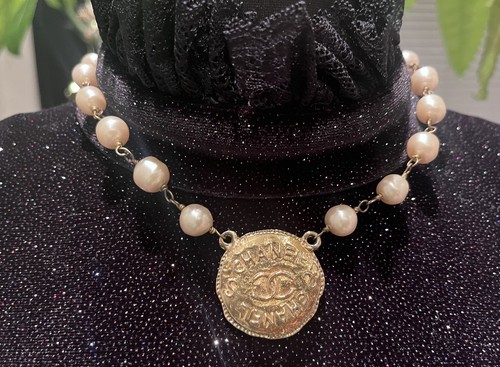 100 chanel collier perlen - collier,