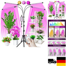 LED Pflanzenlampe mit 80 LEDs | 4 Schwanenhals | 3 Farbmodi