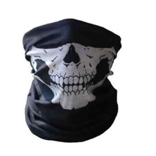 Bandana Hals Totenkopf Multifunktionstuch Mundbedeckung Maske Motorrad Halstuch