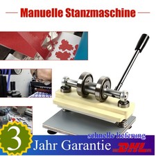 Lederstanze Leder Stanzmaschine 215x100mm PVC Papier Blatt Stanze Stanzmaschine