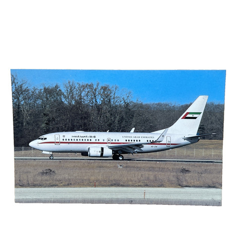 Postkarte flugzeug united - postkarte, ak