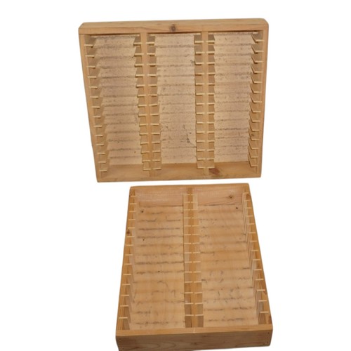 Kassettenregal holz - mc,