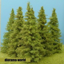 Fertige Lärchen, Bäume