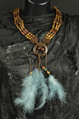 Indianer halskette - indianer,