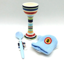 Sagaform Eierbecher Löffel & gemütliches Geschenkset schwedisch brandneu