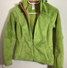 Quechua - Fleecejacke grün Gr. XS mit Kapuze von Decathlon - Sportjacke