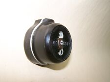 Alte Porzellan Steckdose Aufputz Dose AP, Art Deco Loft Design, Antik