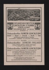BRAUNSCHWEIG, Rechnung 1912, Ebinger & Röver Tapeten Linoleum Wachstuche